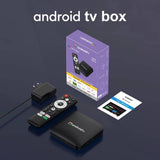 Box Android 4K ( NETFLIX , YOUTUBE , IPTV, plus de 3000 applications gratuite)